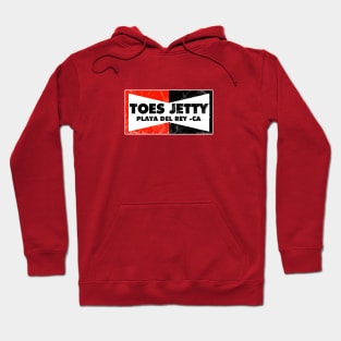 Toes Beach Jetty Playa Del Rey: California Surf Breaks Hoodie